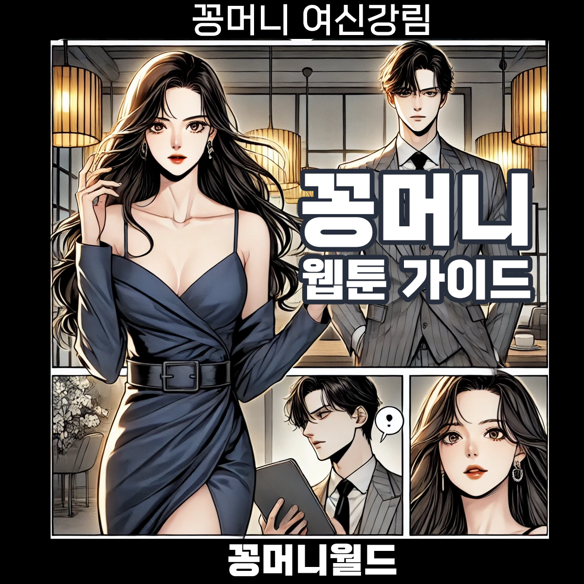 꽁머니-웹툰-가이드-꽁머니월드