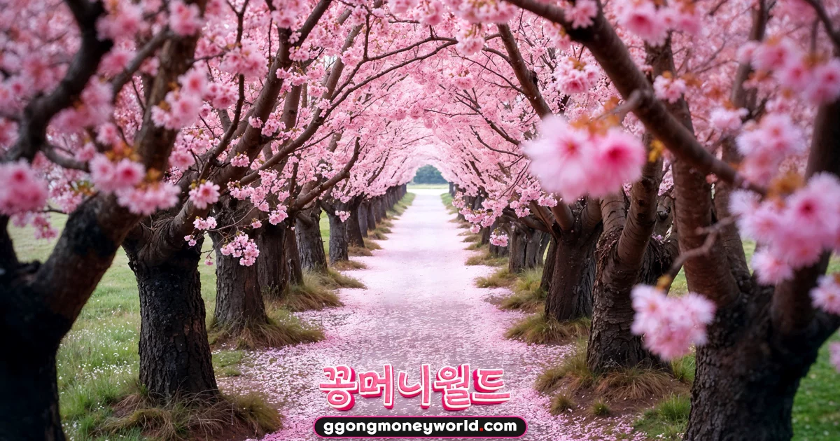 2025-벚꽃-개화시기-꽁머니월드